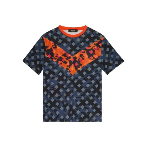 MCM T Shirts Men Blue