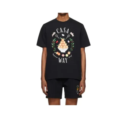 CASABLANCA T Shirts Men Black