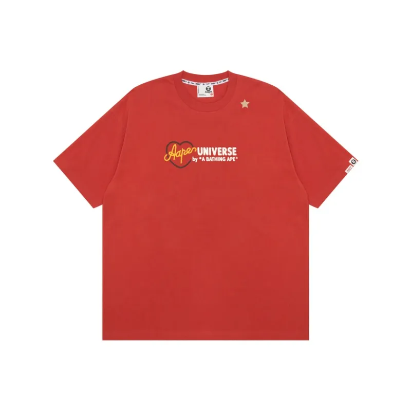 Aape Graphic print T shirt-2