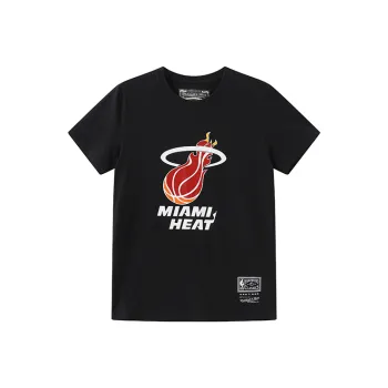 Mitchell & Ness T Shirt Unisex Black