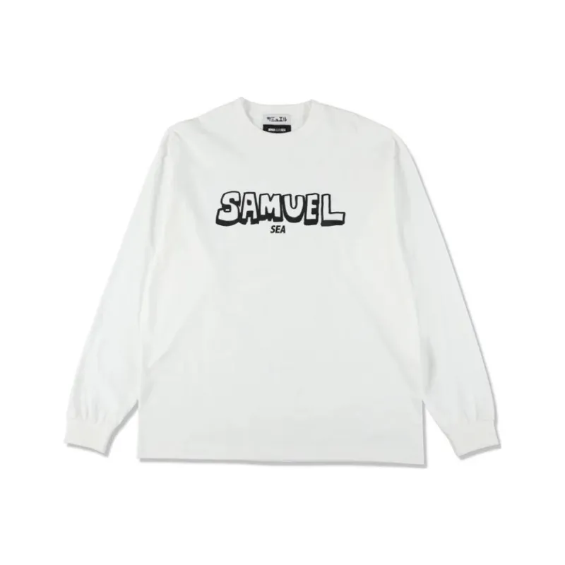 WIND AND SEA x SAMUEL X WDS L/S Tee T-Shirt Men's White-0