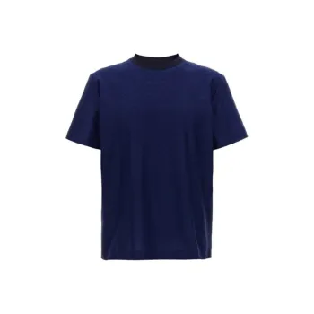 MISSONI Tone On Tone Zig Zag Jersey Crewneck T Shirt
