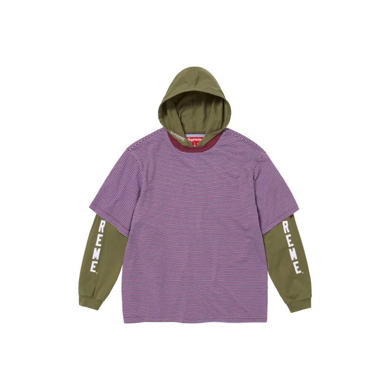 Supreme Layered Hooded L/S Top SS24-0