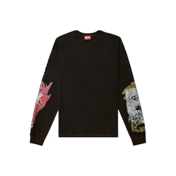 DIESEL T Boxt Ls R4 Long Sleeved T Shirt