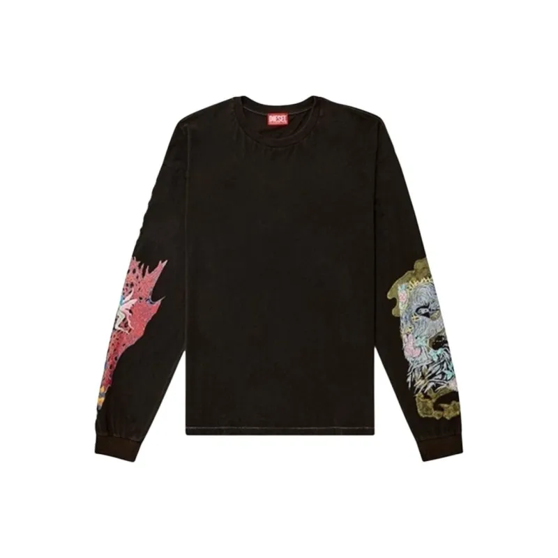 DIESEL T Boxt Ls R4 Long Sleeved T Shirt-0