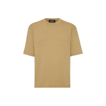 DSQUARED 2 Logo Embossed Crewneck T Shirt
