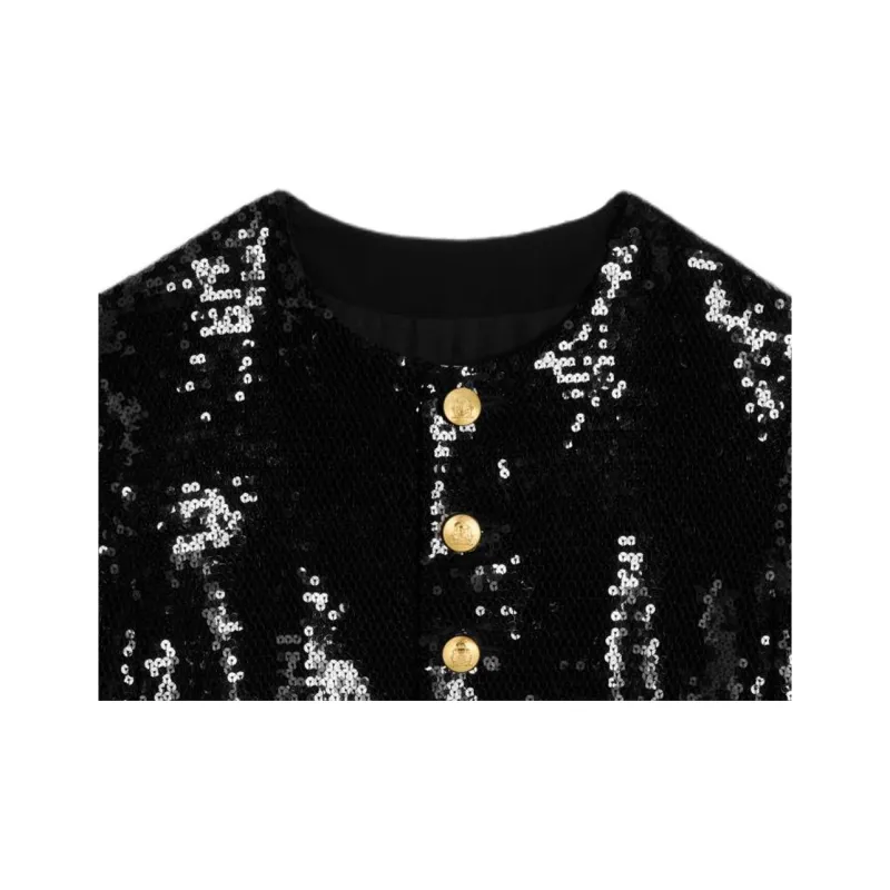 CELINE Embroidered Chelsea Jacket In Silk Muslin-2