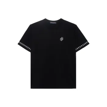 LOUIS VUITTON Short Sleeved Cotton Crewneck