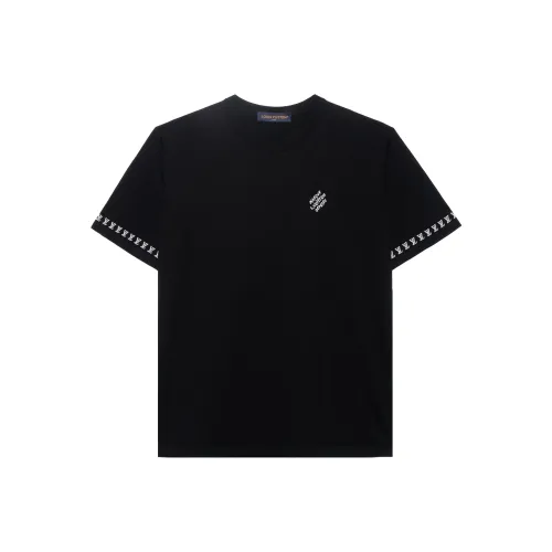 LOUIS VUITTON Short Sleeved Cotton Crewneck