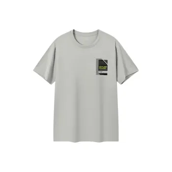 XTEP T Shirts Men City Solitude Gray
