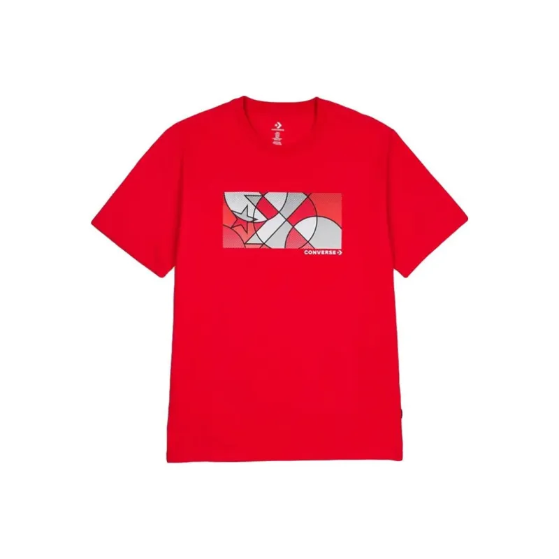 Converse T-Shirts Men Red-0