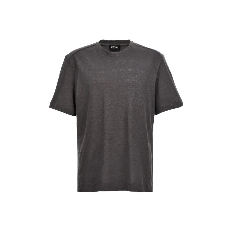 Ermenegildo Zegna T Shirts Men Gray-0