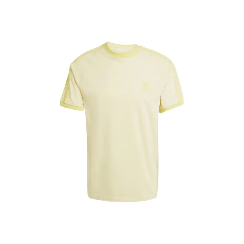 Adidas Originals T Shirt Men's Pink Yellow-0