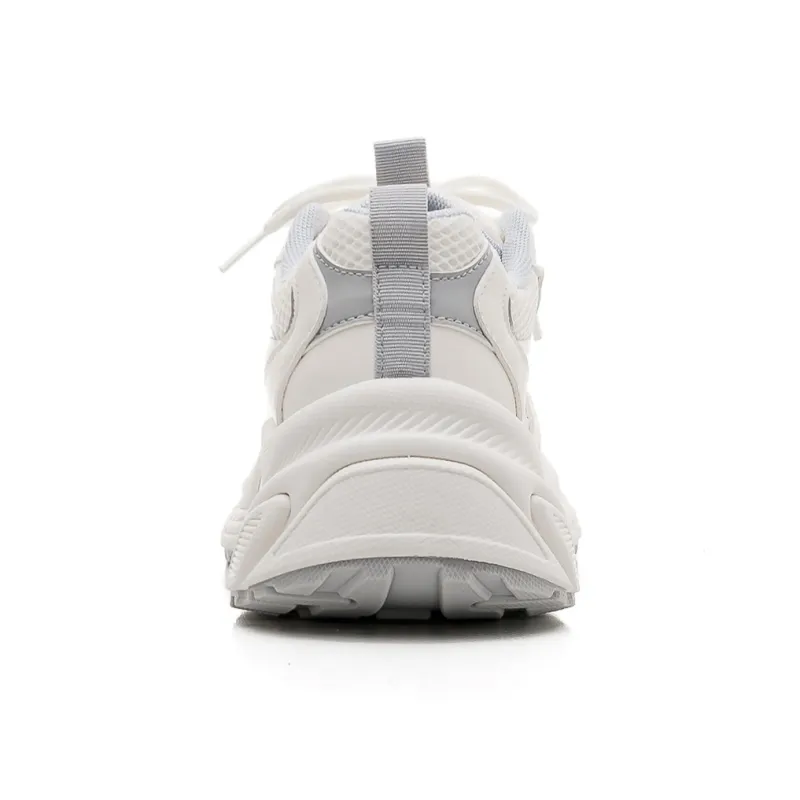 Warrior Wear Resistant Breathable Height Increasing Low Top Chunky Sneakers Women's-9