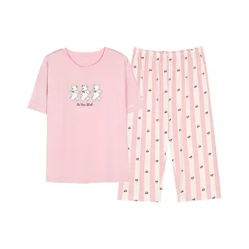 BONAS Pajama Set Women's Cherry Bear