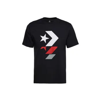 Converse Star Chevron T Shirt Men's Black