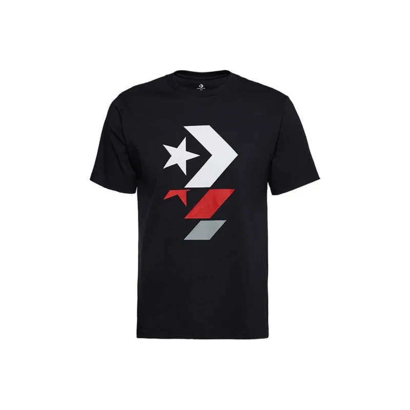 Converse Star Chevron T Shirt Men's Black-0