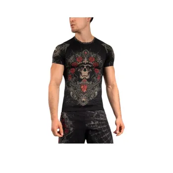 VENUM Santa Muerte5.0 T Shirt Men's Pitch Black/Gold