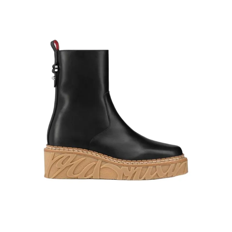 CL LUBOTING Aeroboot Ankle Boots Men's Black-1