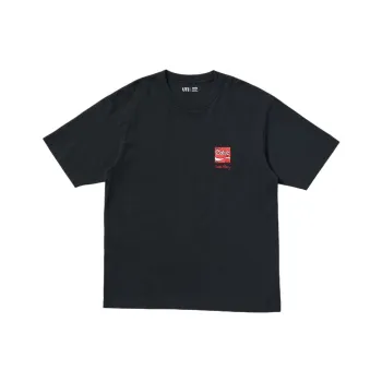 Keith Haring X Coca cola X UNIQLO Keith Haring X Coca Cola Collaboration T Shirts Unisex Black