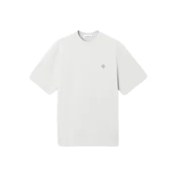 STONE ISLAND Logo Patch Short Sleeved T Shirt
