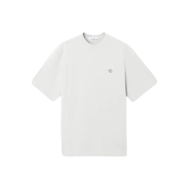 STONE ISLAND Logo Patch Short Sleeved T Shirt-0