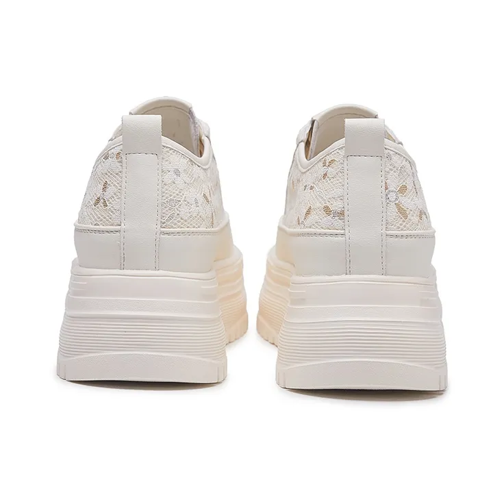 Jerden Smith Anti Slip And Wear Resistant Height Increasing Low Top Skateboard Shoes Women's-3