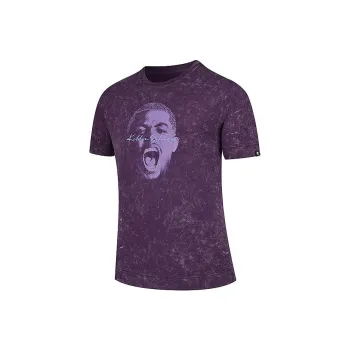 QIAODAN T Shirt Men's Black Currant Purple