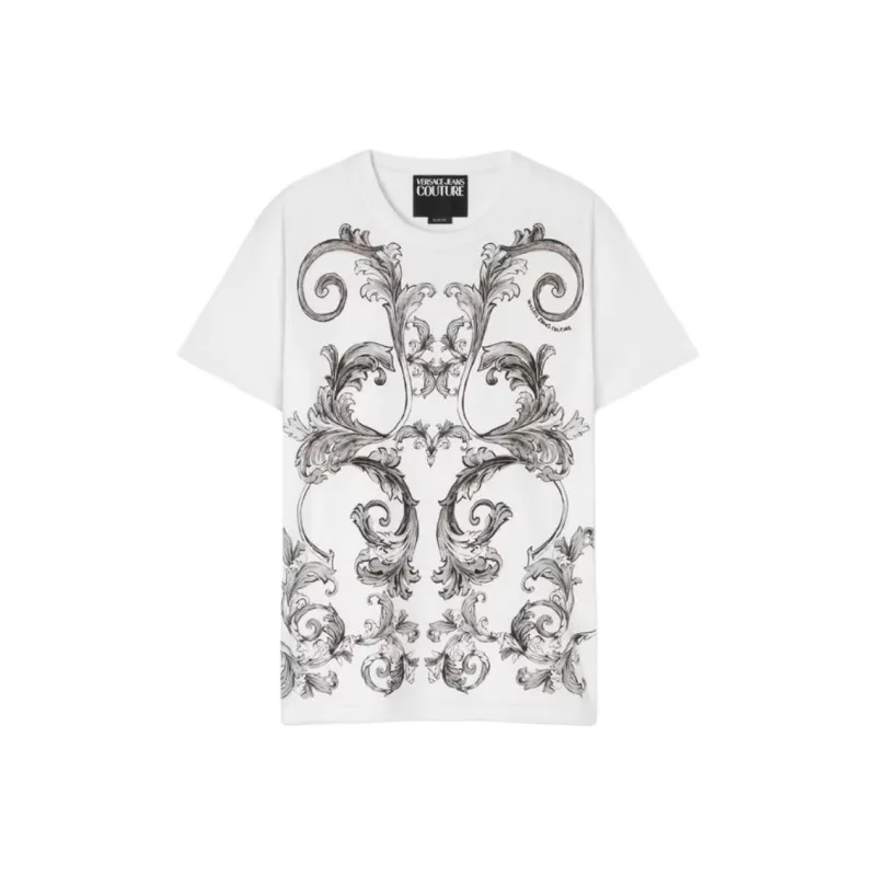 VERSACE JEANS COUTURE Outline Barocco T shirt-0
