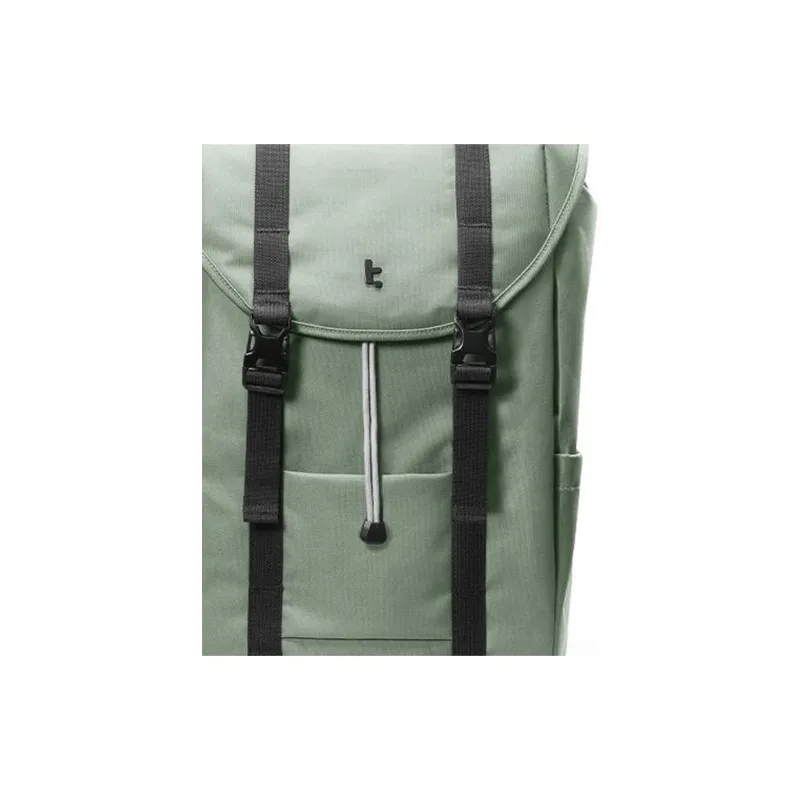 Tomtoc Nylon Fabric Backpack Medium Size Unisex Green Field Color-1