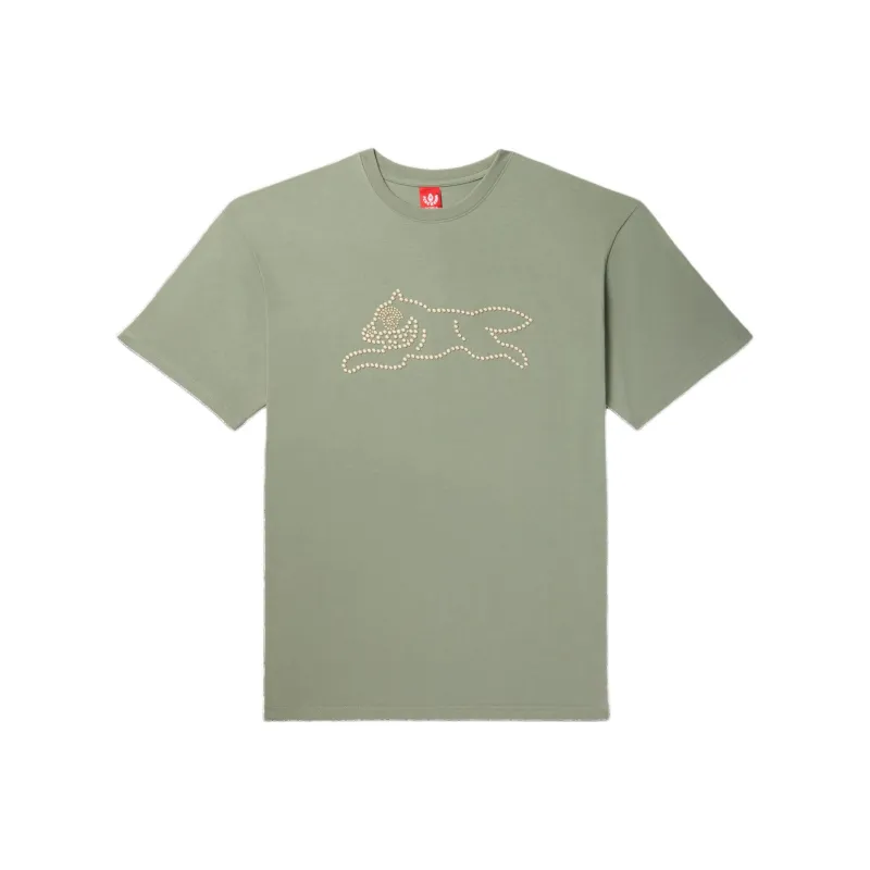Icecream Pearl Beads Short Sleeve Tee-0