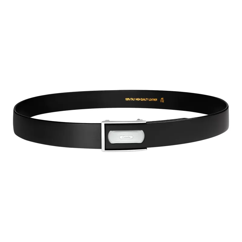 CATELLES Cow Leather Belts Men's 3.5cm-4