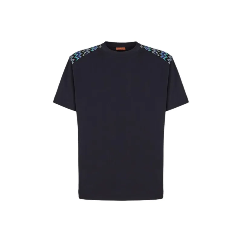 MISSONI Chevron Insert Crewneck T Shirt-0