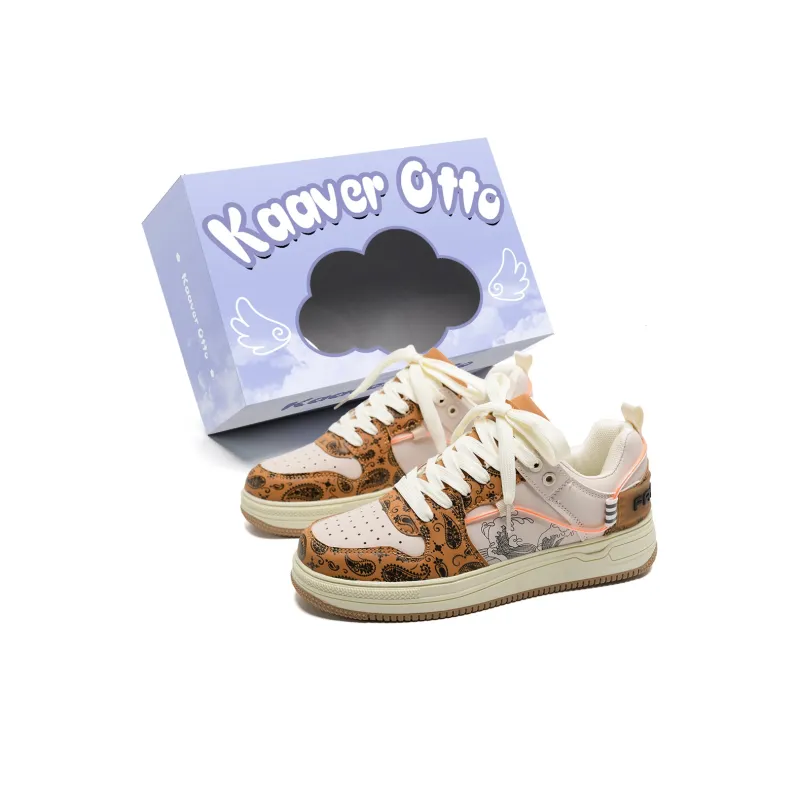 KAAVER OTTO Slip Resistant And Breathable Skateboard Shoes Unisex-7