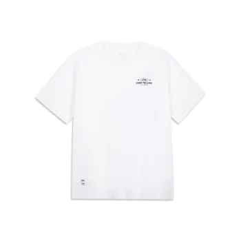 LiNing x LEAGUE OF LEGENDS Sports Life Collection T Shirt Unisex Ivory/Camera Image Pattern