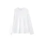 A Raw White (Solid Color, Recommended for Loose Fit, Consider Sizing Up)