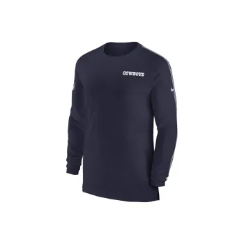 Nike Dallas Cowboys Sideline Coach Men's Nike Dri FIT Nfl Long Sleeve Top
