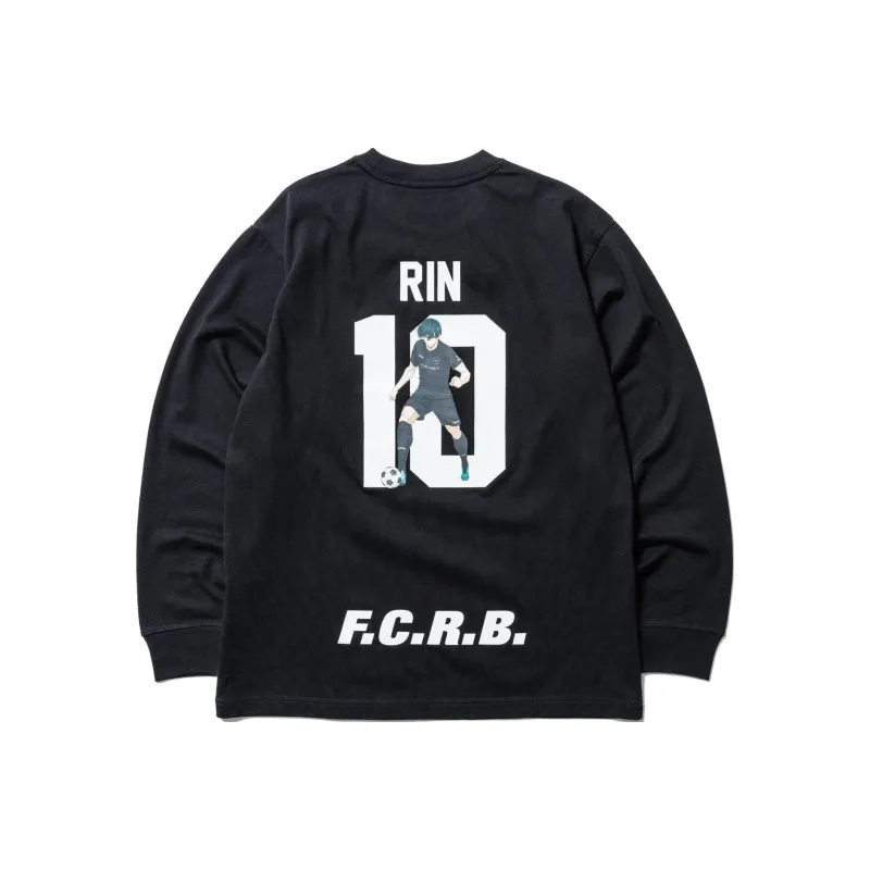 F.C Real Bristol BLUE LOCK Collaboration T-Shirts Unisex Black-0
