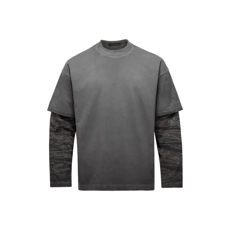 TUATARA T Shirt Unisex Camouflage Gray-0