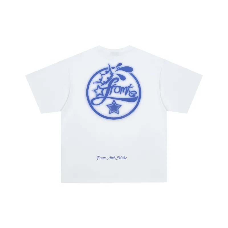 FFOMKE 100% Cotton Short Sleeved T Shirts Unisex-8