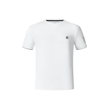 FILA T Shirts Men Jade White