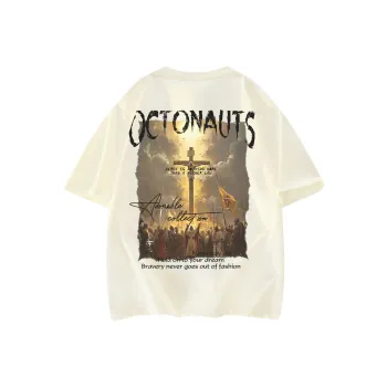 Small Columns Under The Sea T Shirt Unisex White