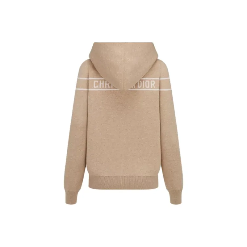 DIOR SS25 Cashmere Sweater Women's Khaki-1