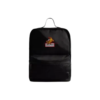 HUNTER Polyester Backpack Unisex Black