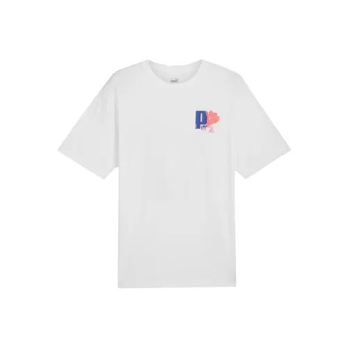 PUMA T Shirts Men White