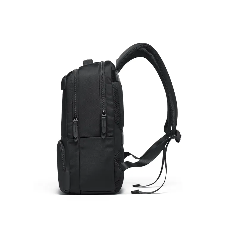 SEPTWOLVES Fabric Backpack Laptop Bag Backpack QPL Regular Unisex Black-2