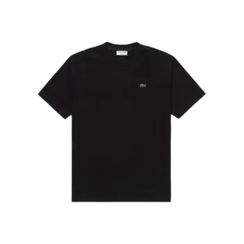 LACOSTE T Shirts Unisex Black