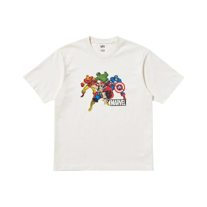 UNIQLO x MANWEI,LIANMINGKUAN SS25 T Shirt Unisex Ecru-0