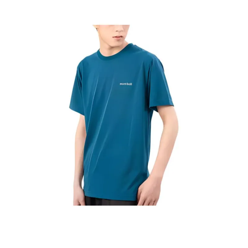MONTBELL Sports & Outdoors Casual Men's Quick Dry Breathable Short Sleeved T Shirts-2