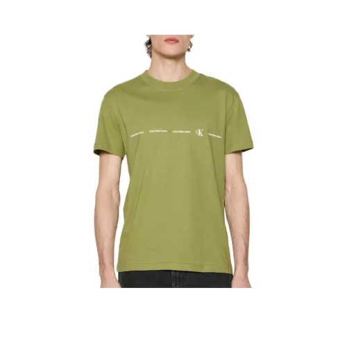 CALVIN KLEIN T Shirt Men's Green